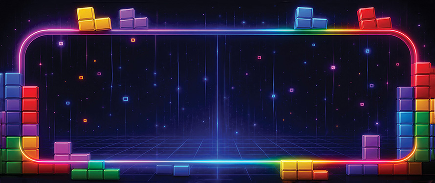 Control panel Tetris