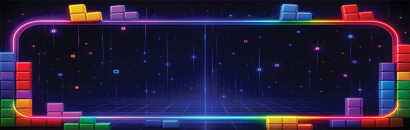 Control panel Tetris