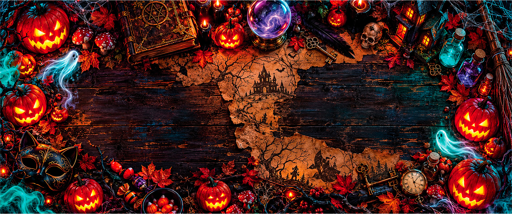 Control panel Halloween